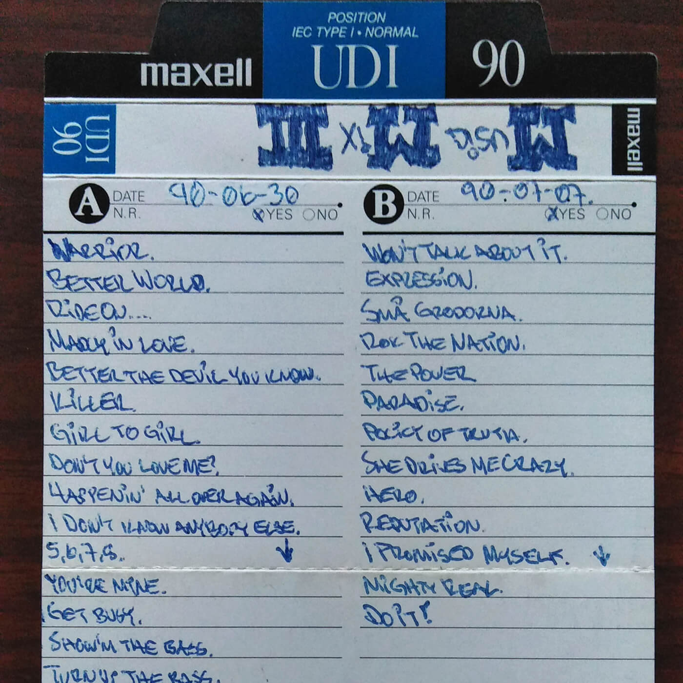 Music Mix 3 [Side A]