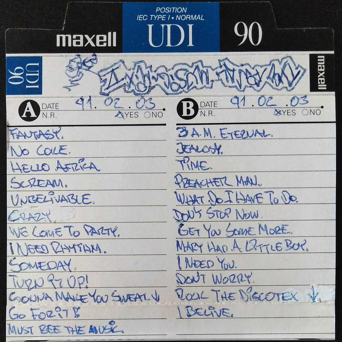 Music Mix 5 Final [Side A]